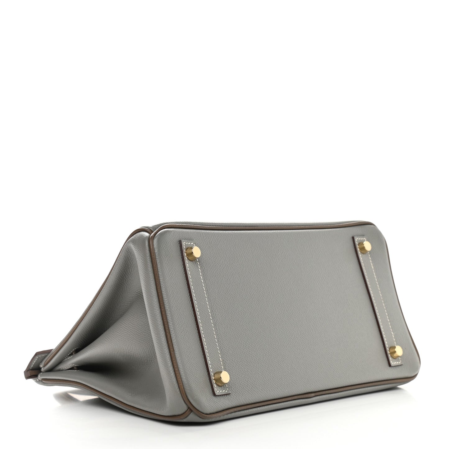 Epsom Horseshoe Birkin 30 Gris Mouette Etoupe