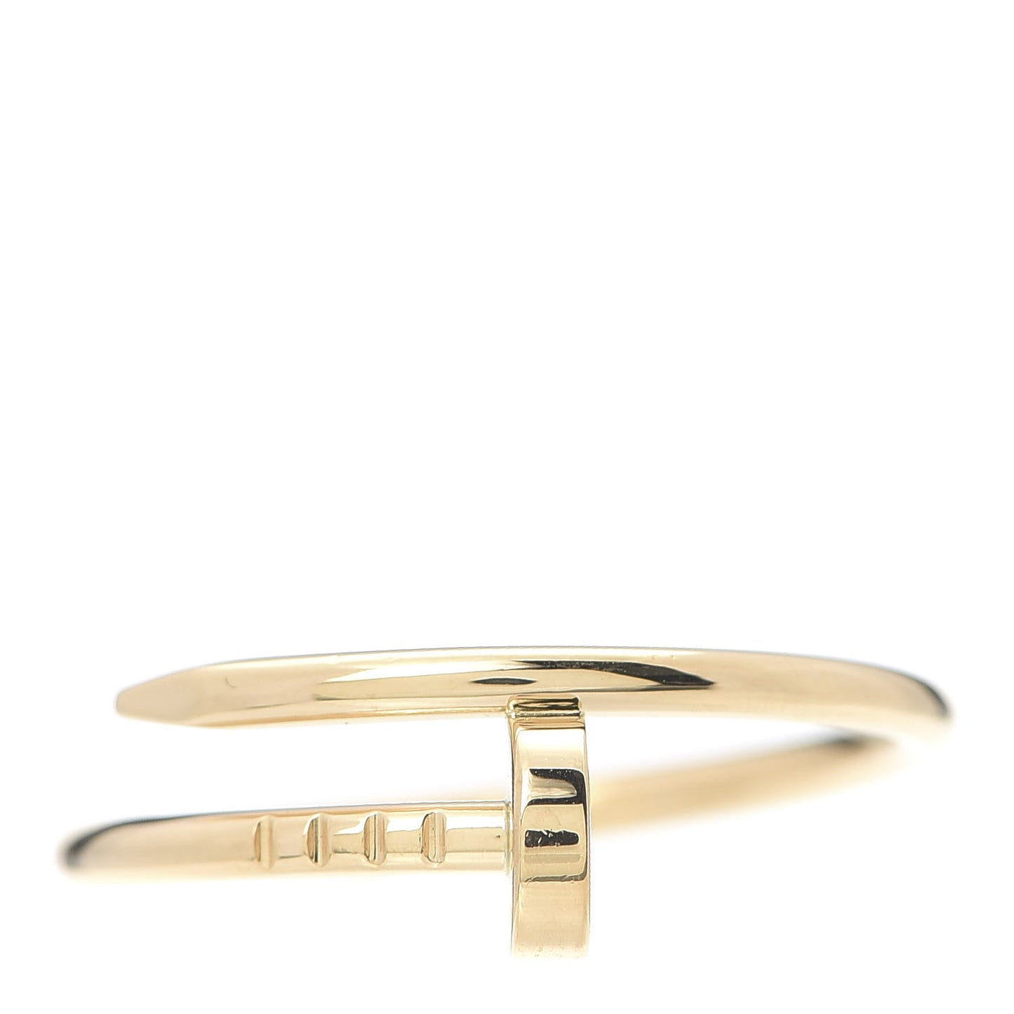 18K Yellow Gold Small Juste Un Clou Ring 59 8.75