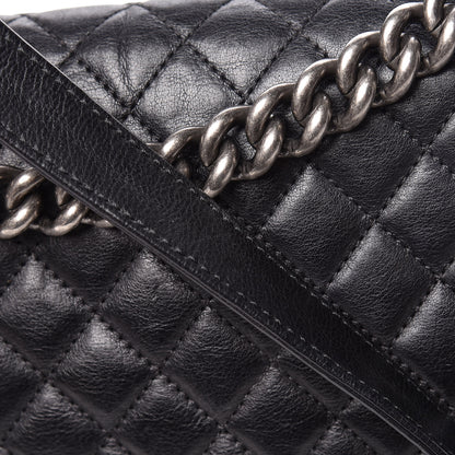 Chanel Calfskin Quilted Large Boy Flap Black 20 of 22
