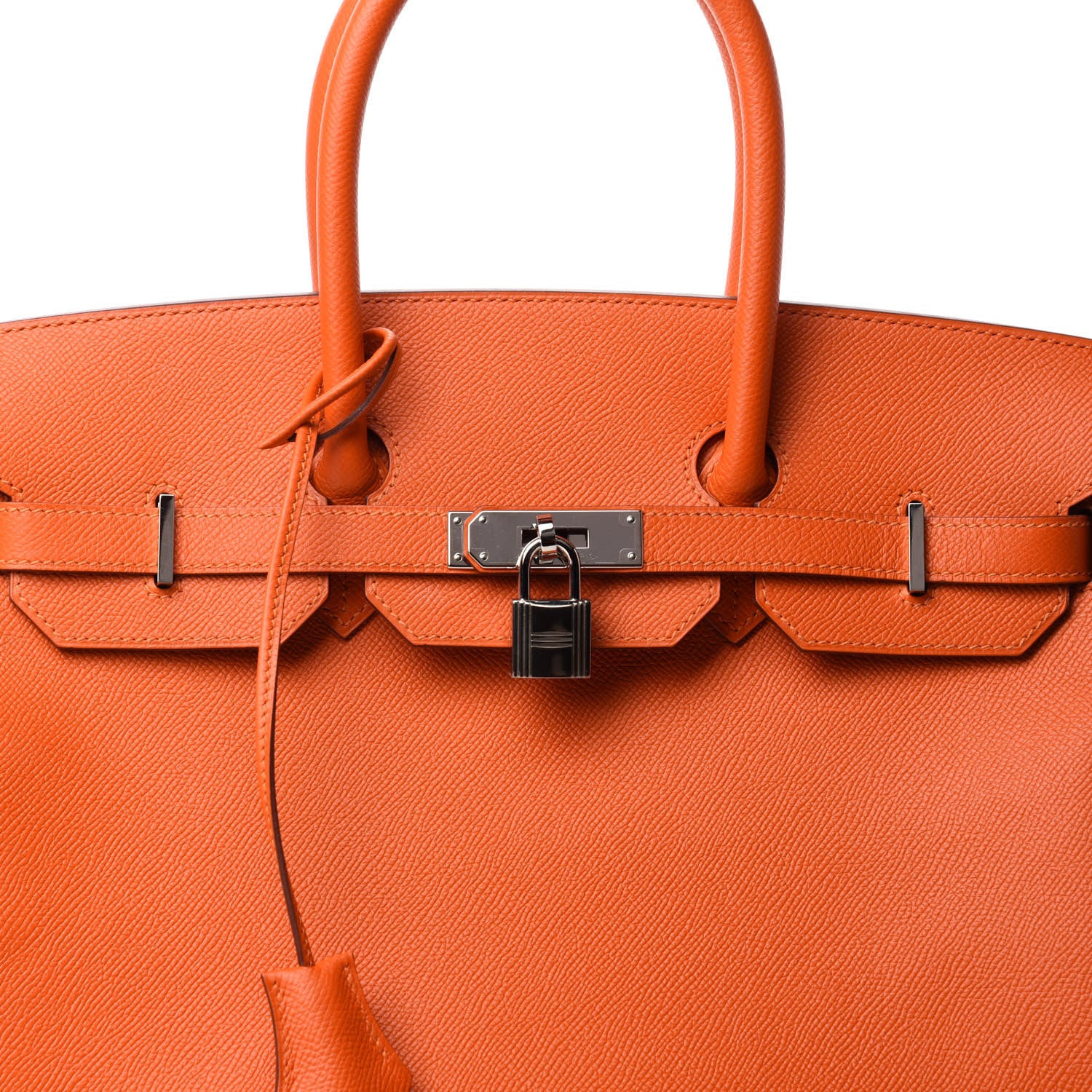 Hermes Epsom Birkin 35 Orange 10 of 11