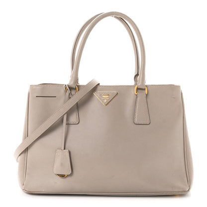 Prada Saffiano Lux Medium Tote Argilla 1 of 12
