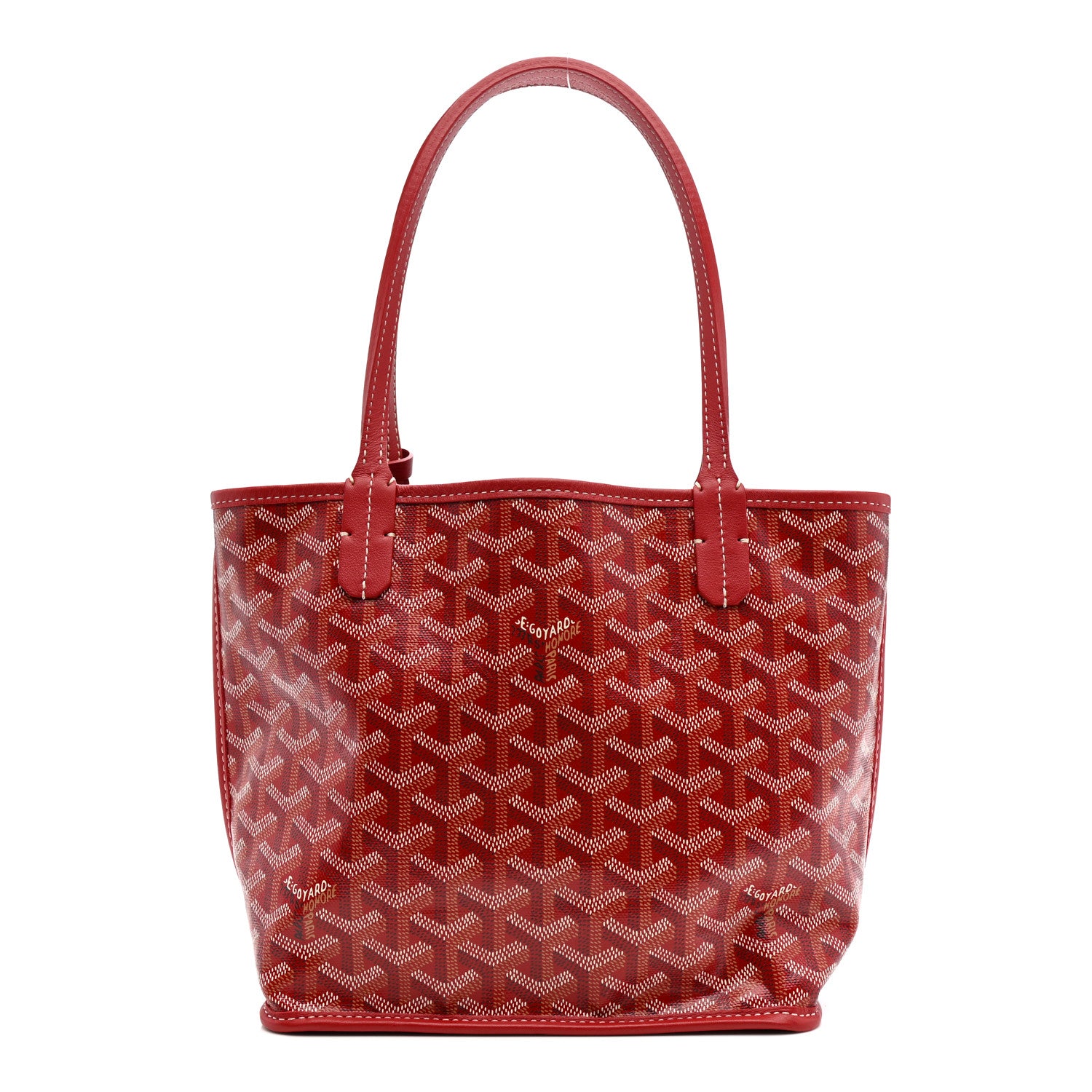 Goyard Goyardine Reversible Mini Anjou Red 1 of 20