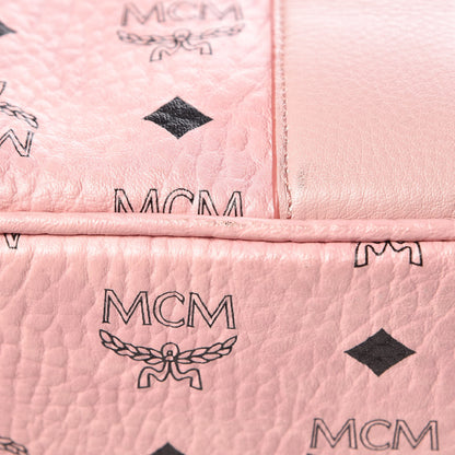 MCM Visetos Medium Liz Reversible Shopper Tote Soft Pink 16 of 18