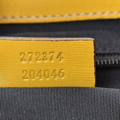 Gucci Suede Guccissima Drawstring Shoulder Bag Yellow 7 of 14