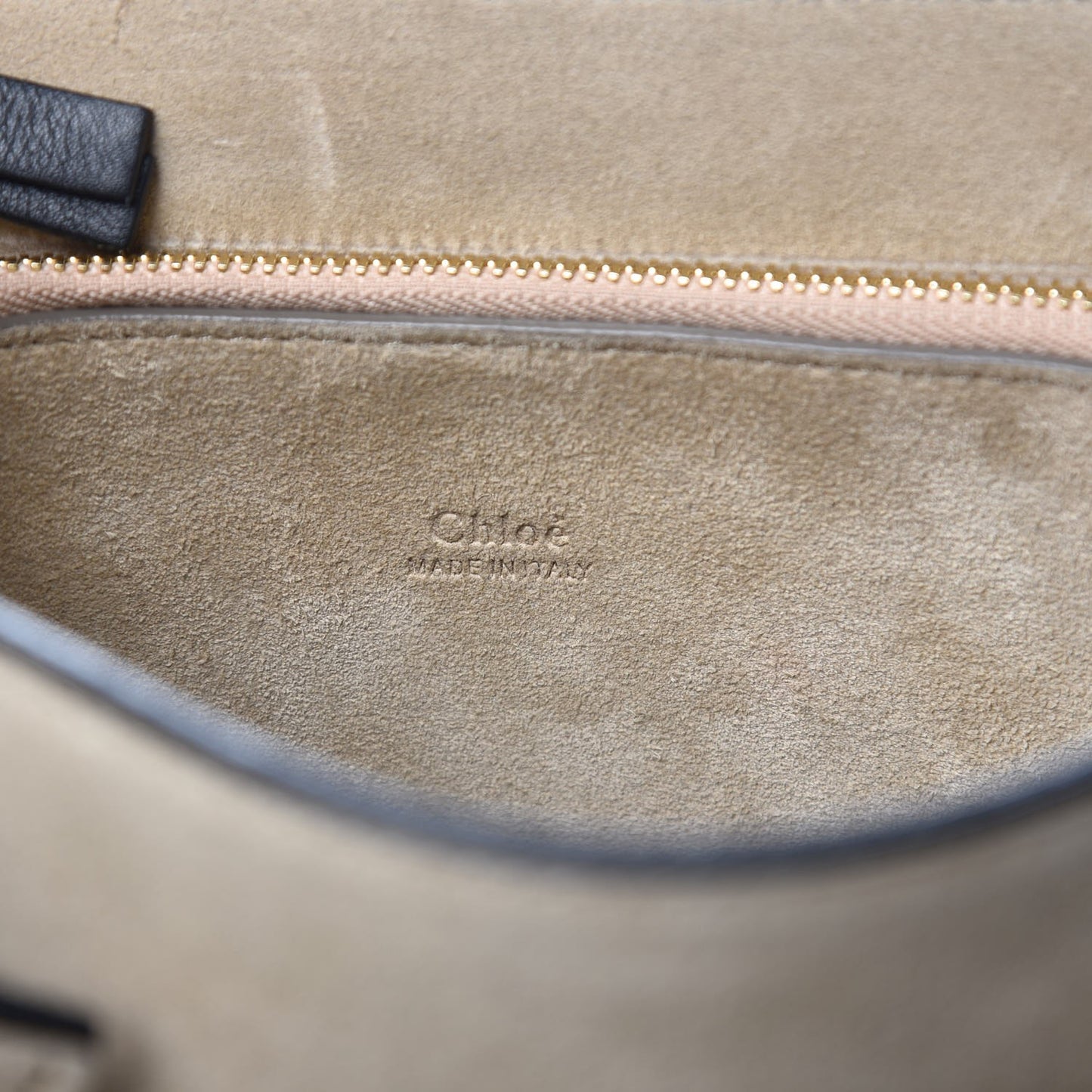 Suede Calfskin Medium Faye Shoulder Bag Black