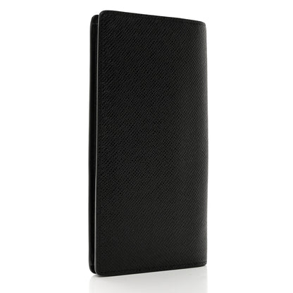 Louis Vuitton LOUIS VUITTON Taiga Brazza Wallet Ardoise 3 of 9
