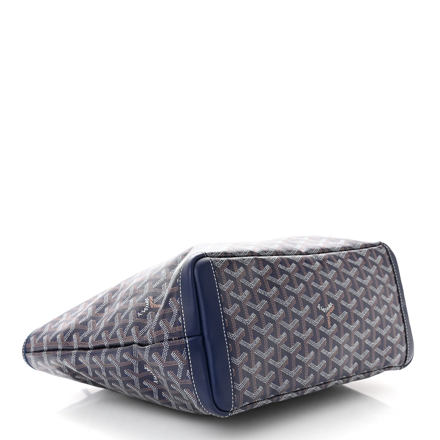 Goyard Goyardine Artois PM Navy 3 of 9