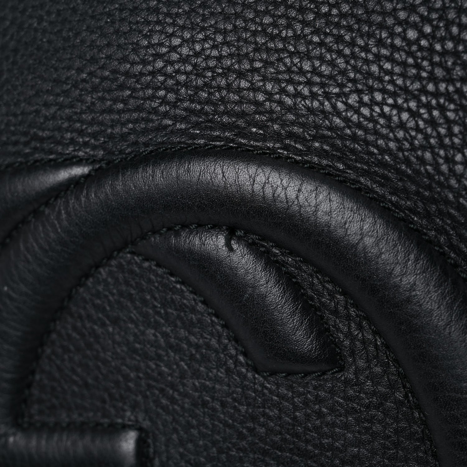 Gucci Pebbled Calfskin Large Soho Hobo Black 22 of 24