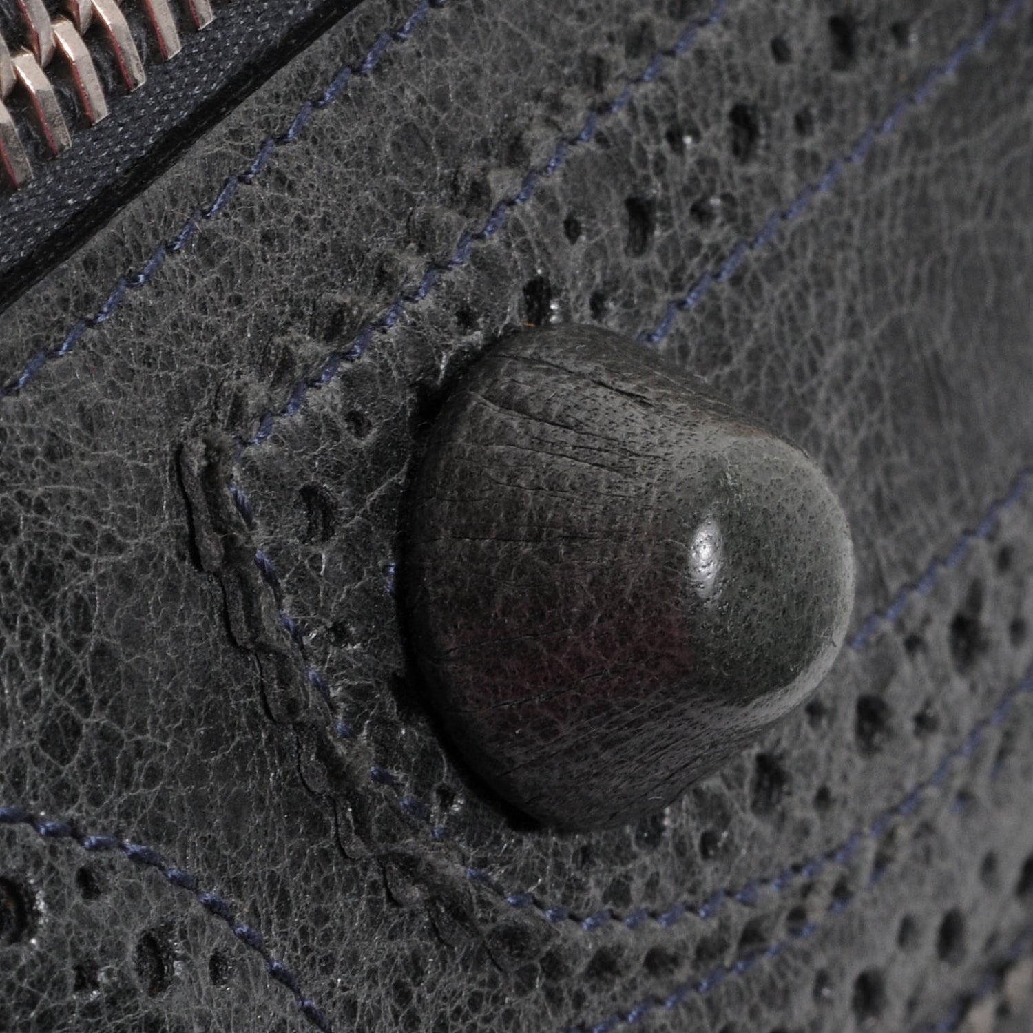 Balenciaga Agneau Giant Brogues Hardware City Anthracite 9 of 10
