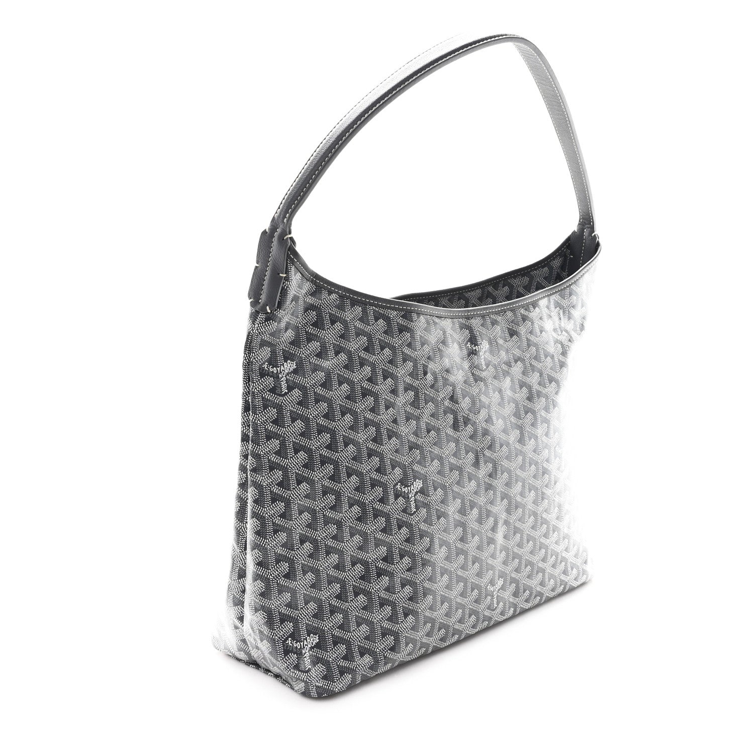 Goyard Goyardine Coeur Boheme Hobo Grey 4 of 11