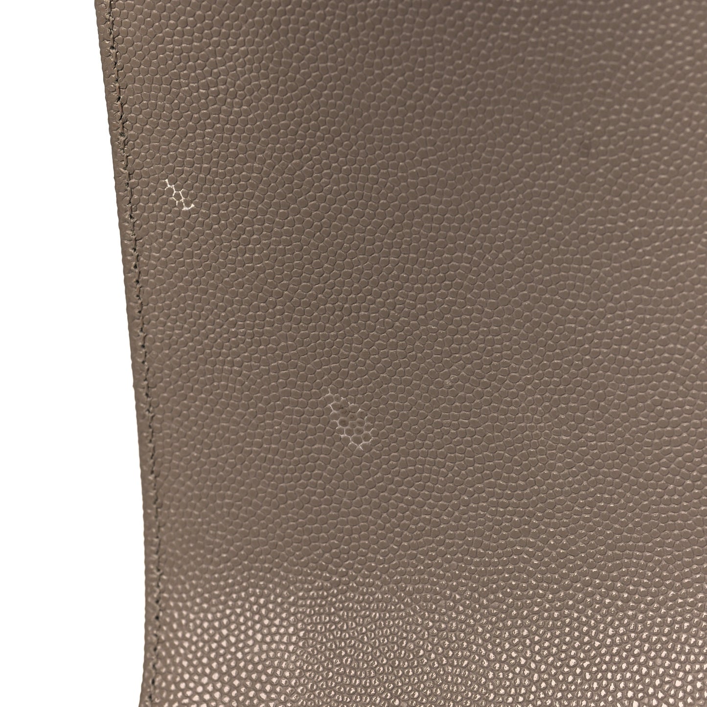 Caviar Quilted New Medium Boy Flap Grey