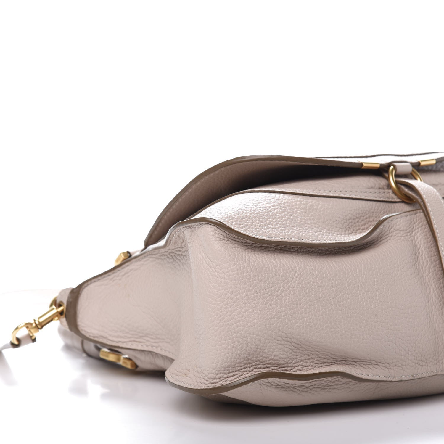 Chloe Calfskin Medium Marcie Satchel Abstract White 6 of 10