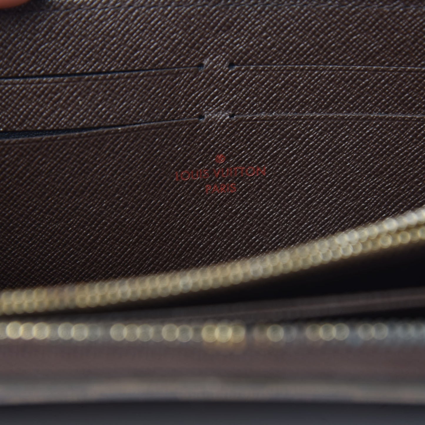Damier Ebene Zippy Wallet