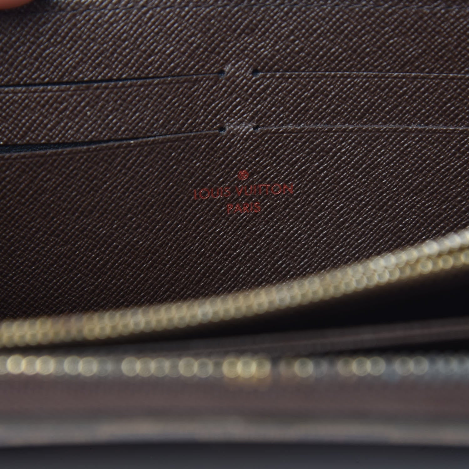 Louis Vuitton Damier Ebene Zippy Wallet 6 of 11