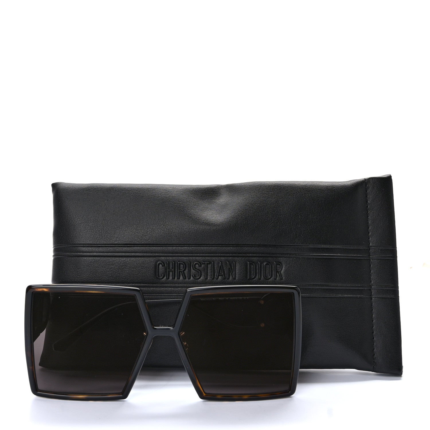 Christian Dior Square 30 Montaigne Sunglasses Tortoise 8 of 8