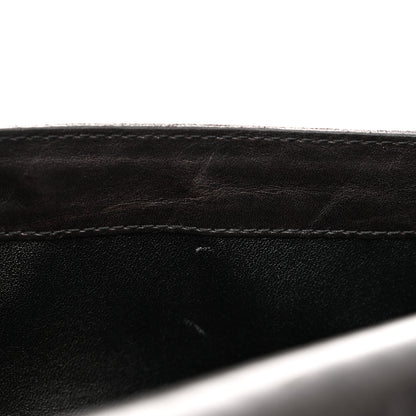 Chanel Calfskin Stitched Large Vintage Flap Dark Brown 11 of 13