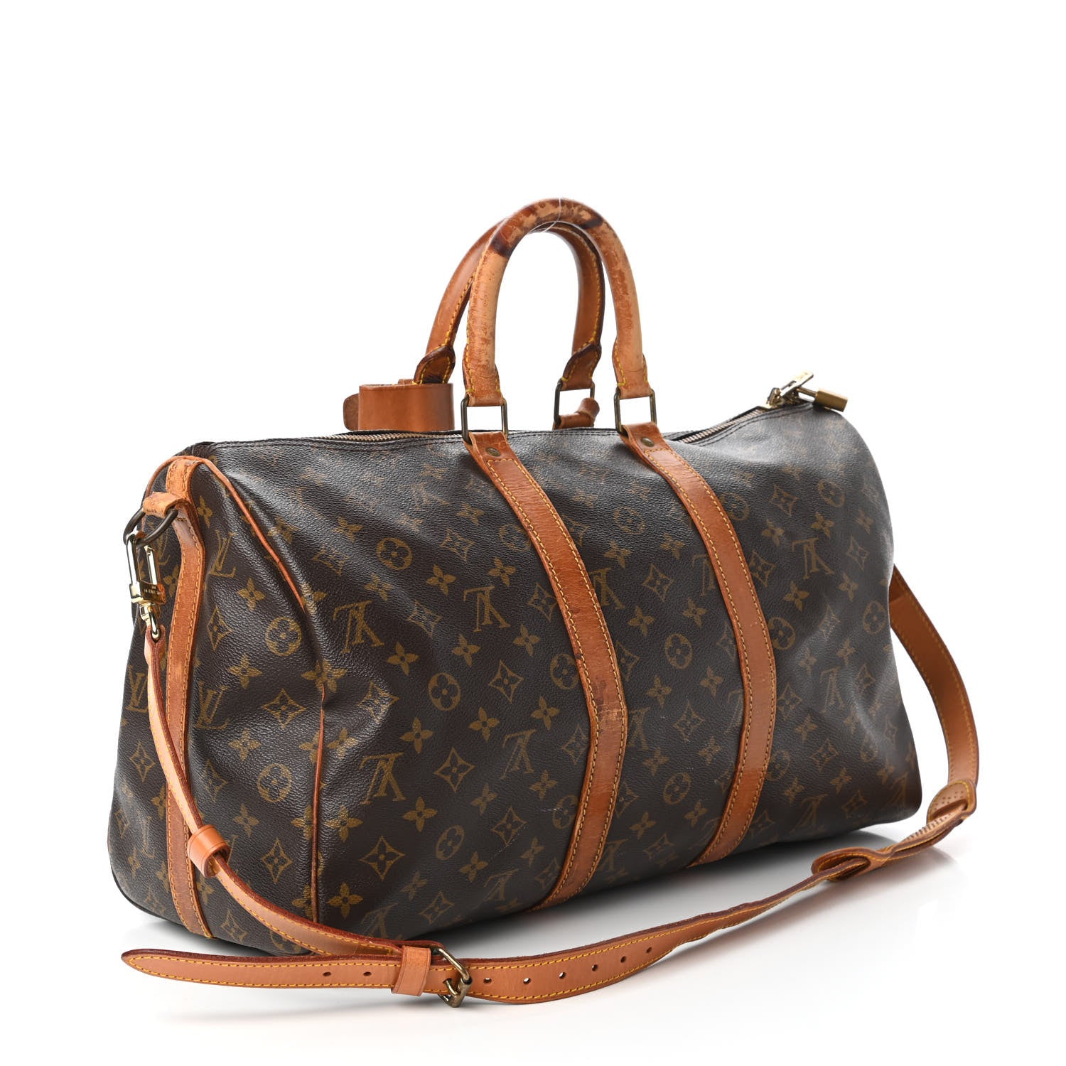 Louis Vuitton Monogram Keepall Bandouliere 45 3 of 11