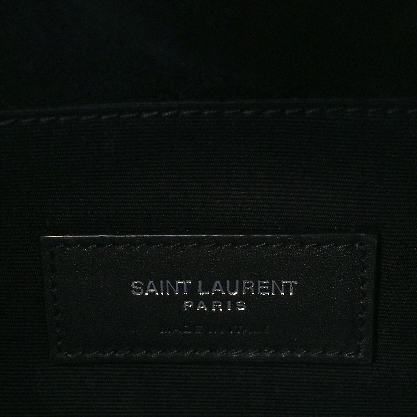 Canvas Monogram Belt Bag Black