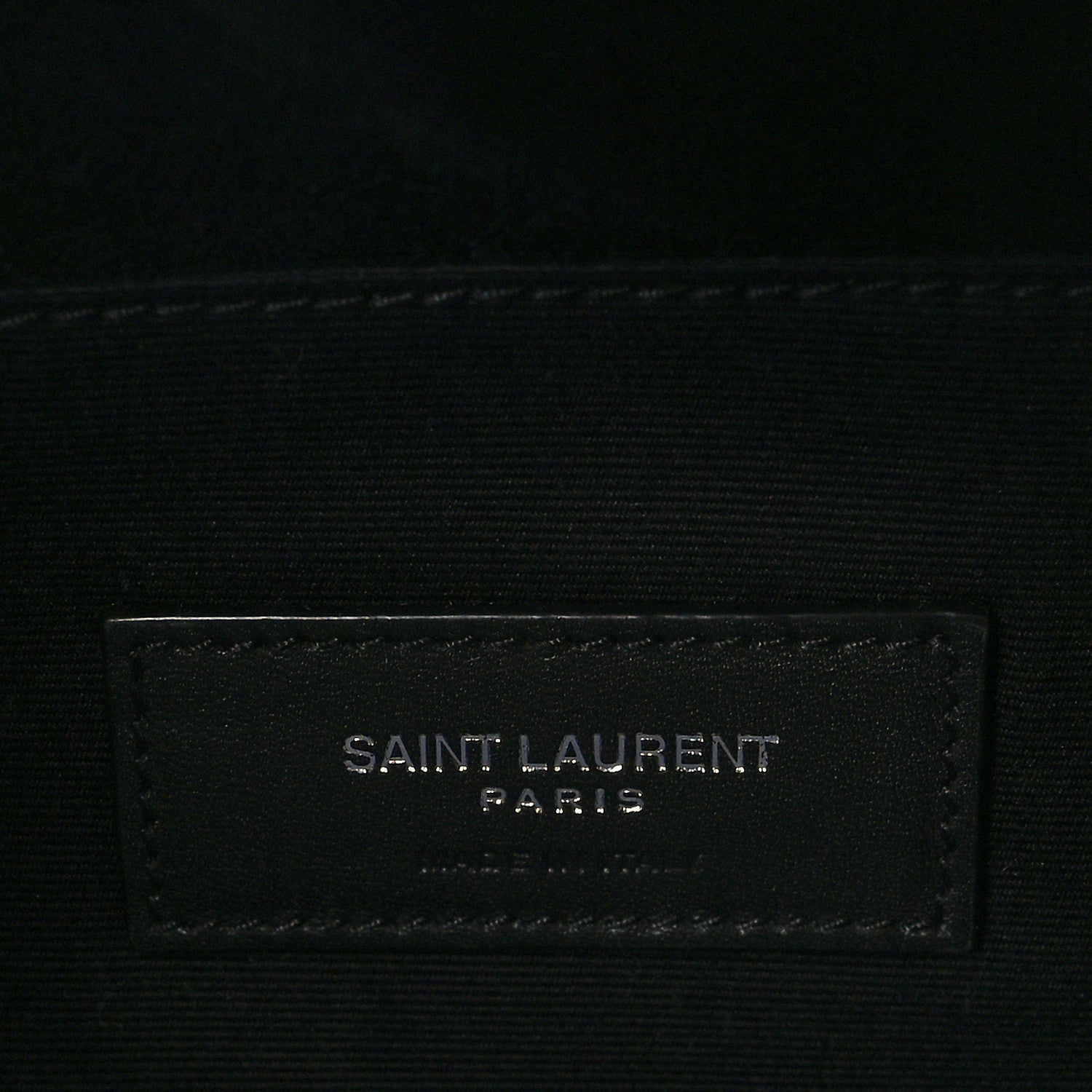 Saint Laurent Canvas Monogram Belt Bag Black 6 of 9