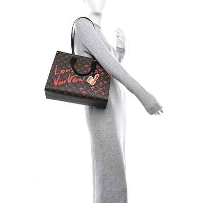 Louis Vuitton Monogram Fall In Love Onthego MM 2 of 9