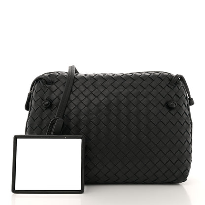 Bottega Veneta Nappa Intrecciato Nodini Bag Black 3 of 12