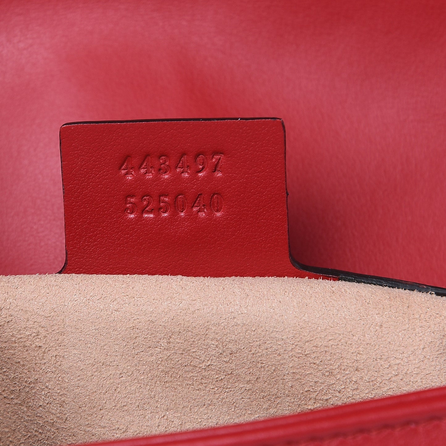 Calfskin Matelasse Small GG Marmont Shoulder Bag Hibiscus Red