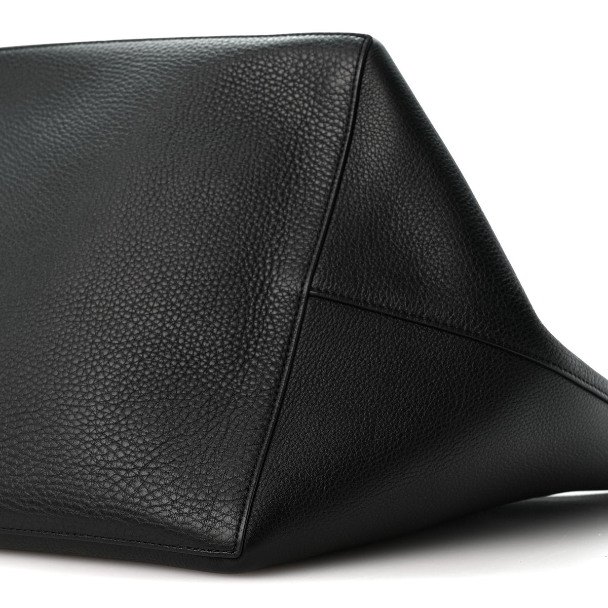 The Row Grained Calfskin Park Tote Three Black 10 of 10