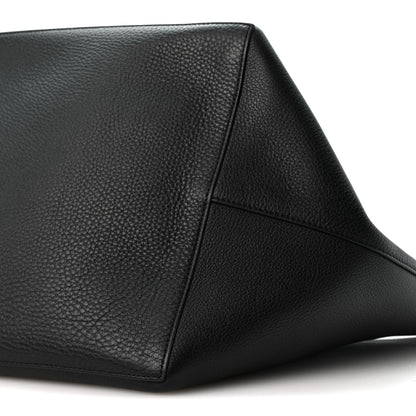 The Row Grained Calfskin Park Tote Three Black 10 of 10