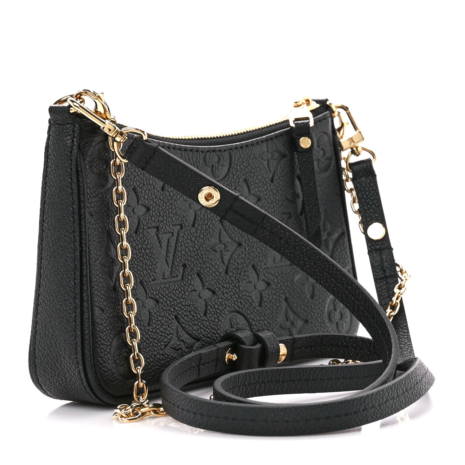 Louis Vuitton Empreinte Easy Pouch On Strap Black 2 of 9