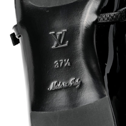 Louis Vuitton Patent Uniformes Ballet Flats 37.5 Black 6 of 7
