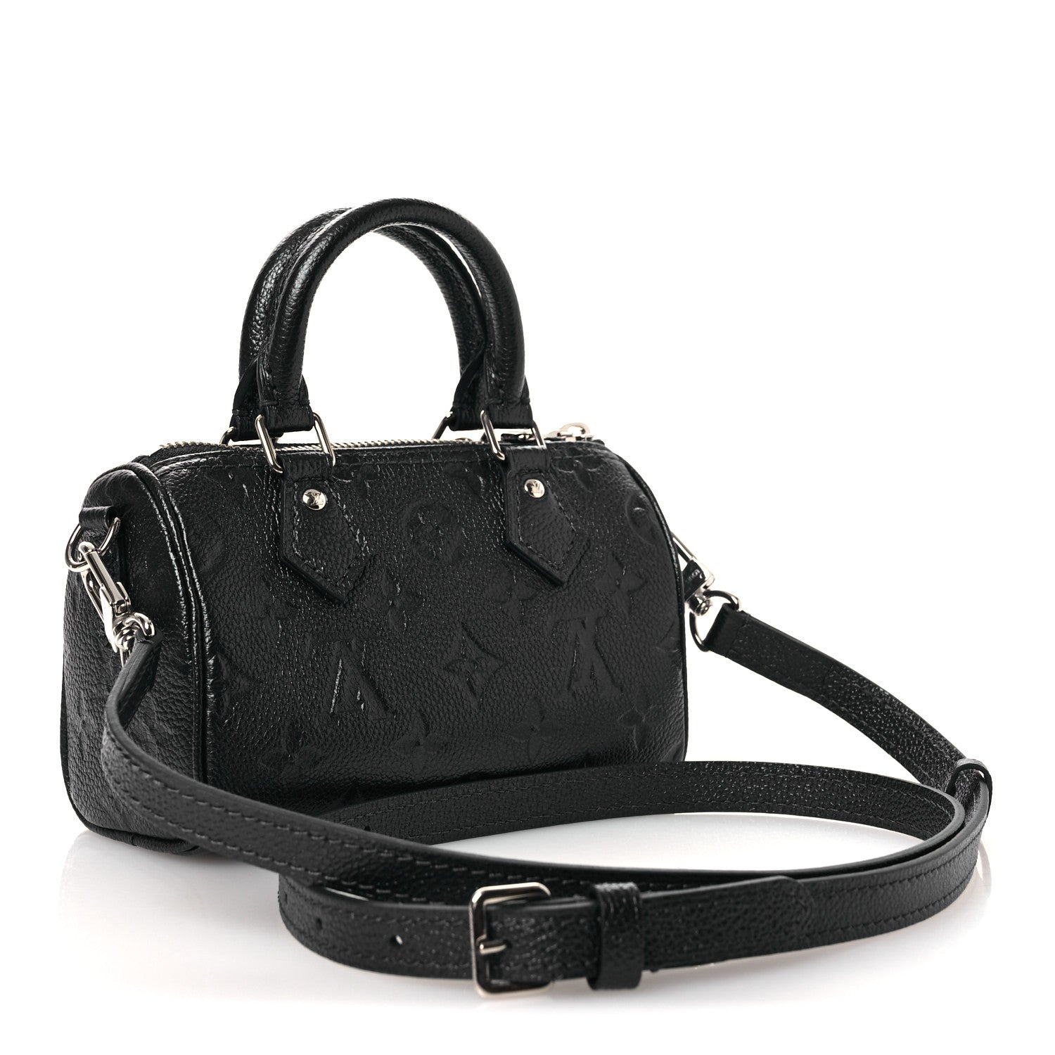 Louis Vuitton Empreinte Monogram Nano Speedy Shimmery Ink 3 of 9