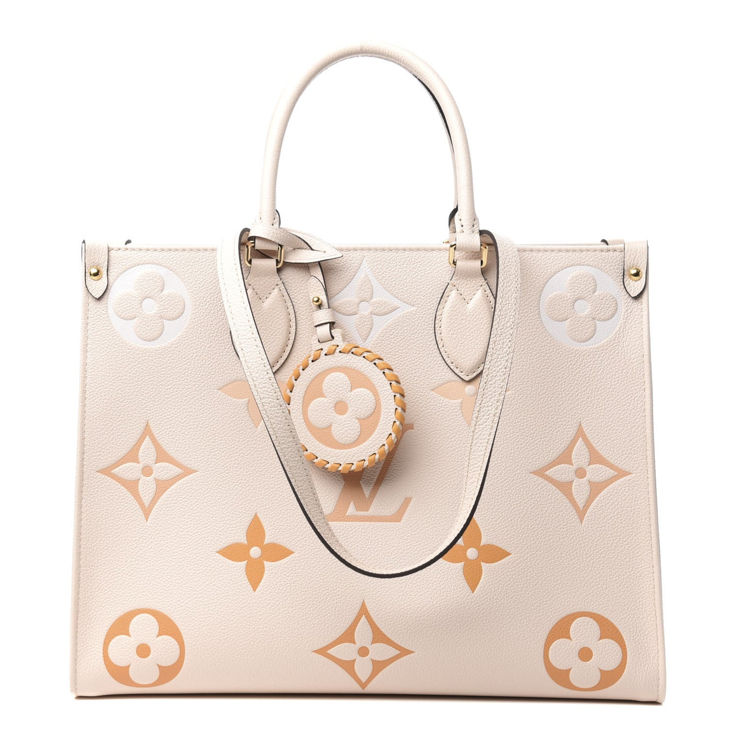 Empreinte Monogram Giant By The Pool Onthego MM Cream Saffron