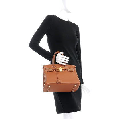 Hermes Togo Birkin 30 Gold 2 of 34