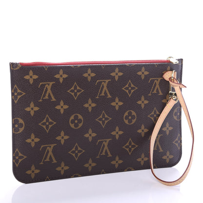 Louis Vuitton Monogram Neverfull MM GM Pochette Cherry 3 of 8