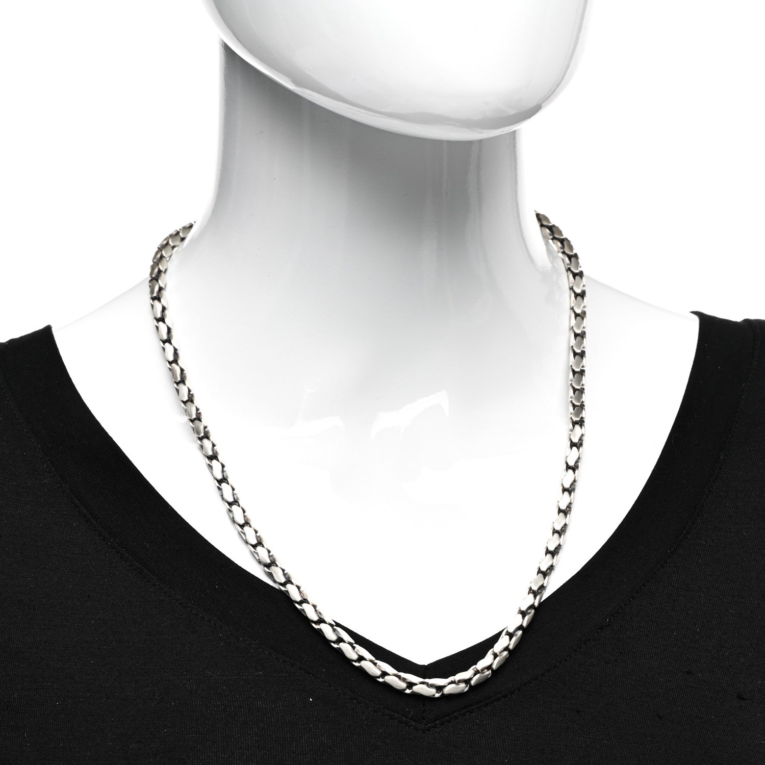 David Yurman DAVID YURMAN Sterling Silver 5mm Fluted Chain Necklace 2 of 4