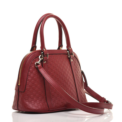 Gucci Soft Microguccissima Mini Dome Bag Rosso 3 of 11