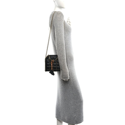 Stella McCartney Vegan Leather Quilted Tiny Falabella Tote Black 3 of 19