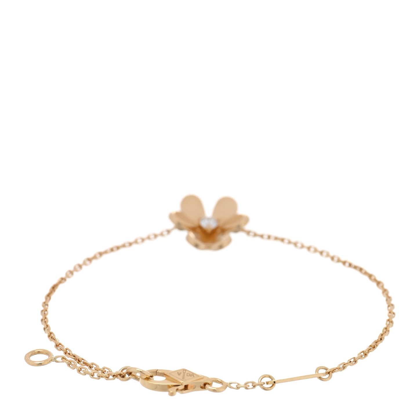 18K Yellow Gold Diamond Mini Frivole Bracelet
