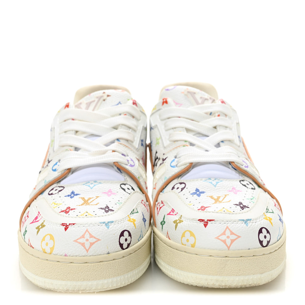 Louis Vuitton LV X TM Calfskin Monogram Multicolor Womens LV Trainer ...