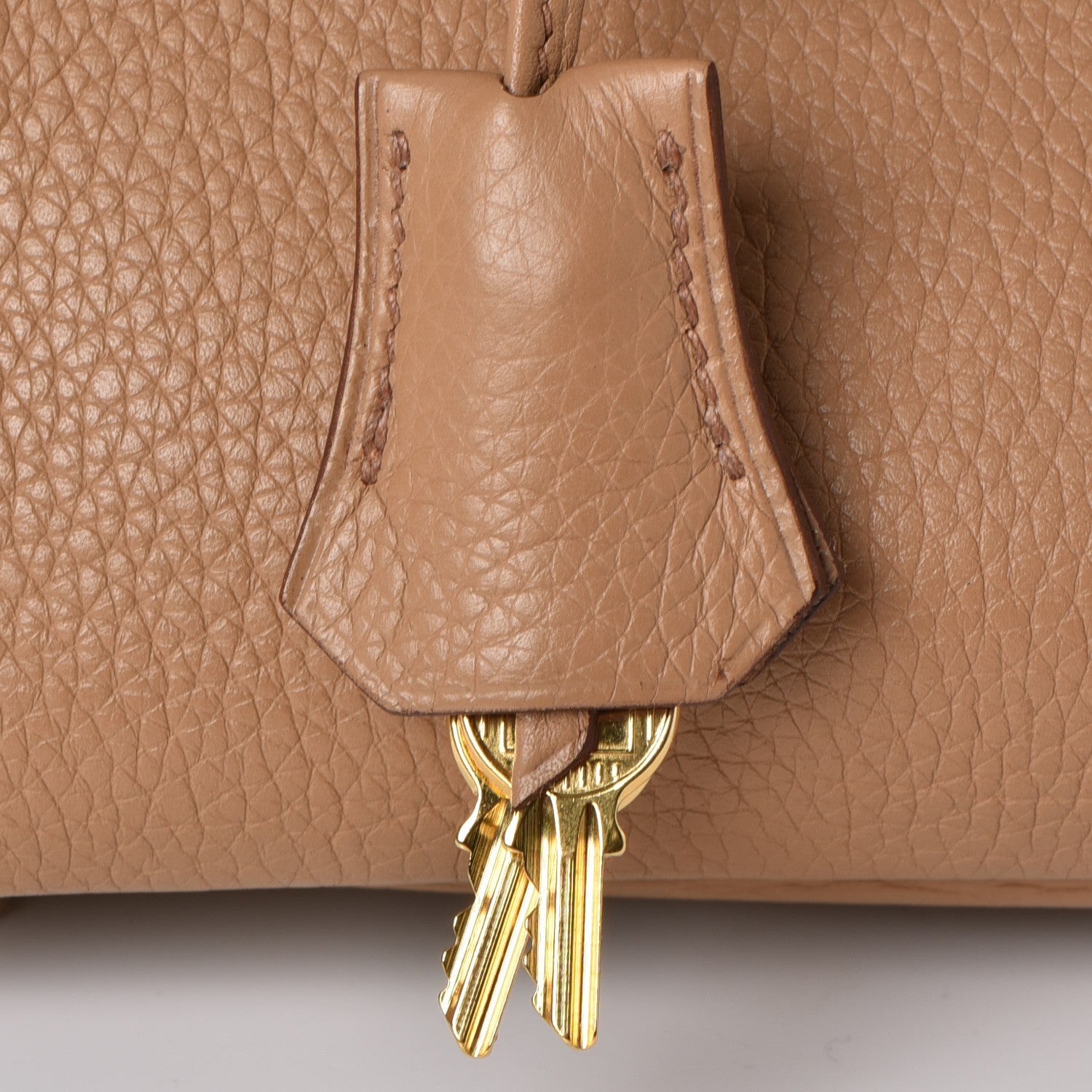 Hermes Taurillon Clemence Birkin 30 Camel Tabac 27 of 44