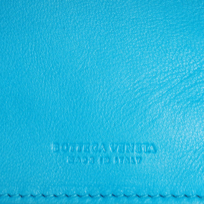 Bottega Veneta Nappa Intrecciato Continental Flap Wallet Turquoise 7 of 8