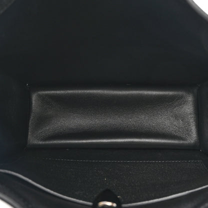 Valentino Garavani Pebbled Calfskin Rockstud Hobo Black 5 of 10