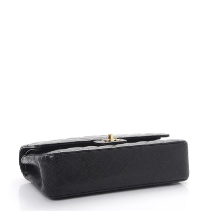 Chanel Caviar Quilted Medium Double Flap Black 5 of 9