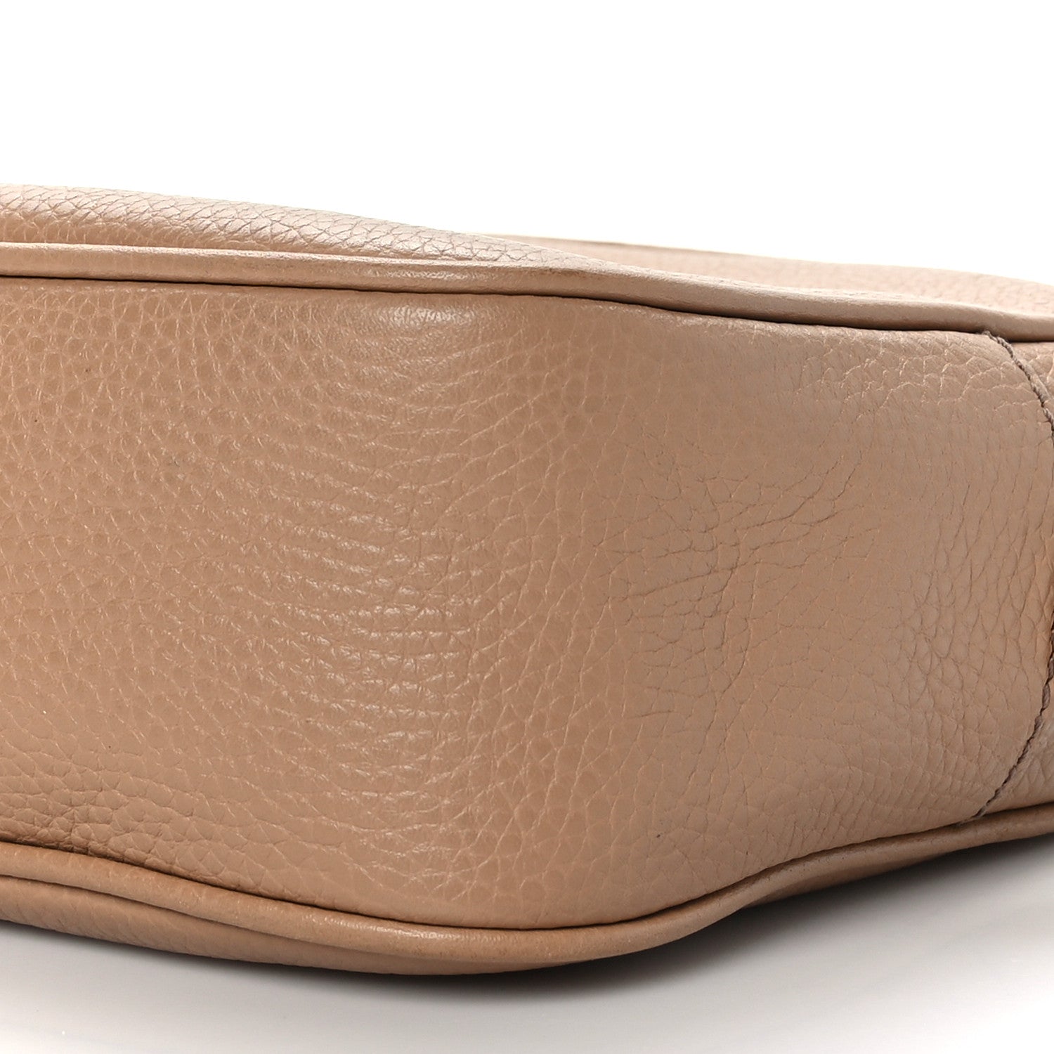 Gucci Pebbled Calfskin Small Soho Disco Bag Camelia 10 of 12