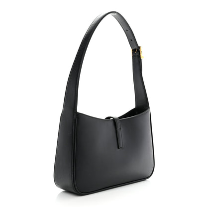 Saint Laurent Smooth Calfskin Le 5 A 7 Hobo Black 3 of 11