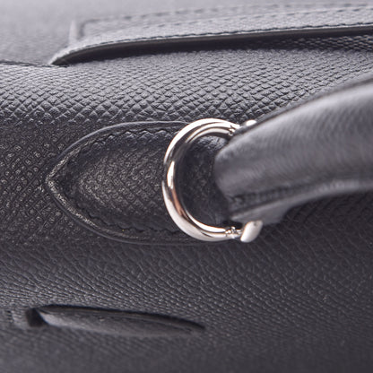 Hermes Epsom Kelly Sellier 25 Black 13 of 38
