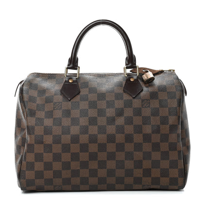 Louis Vuitton Damier Ebene Speedy 30 1 of 13