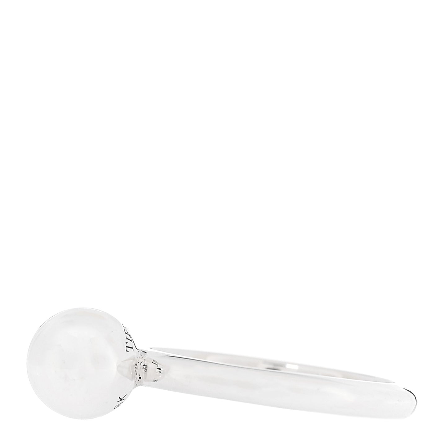 Sterling Silver 8mm Hardwear Ball Ring 53 6.5