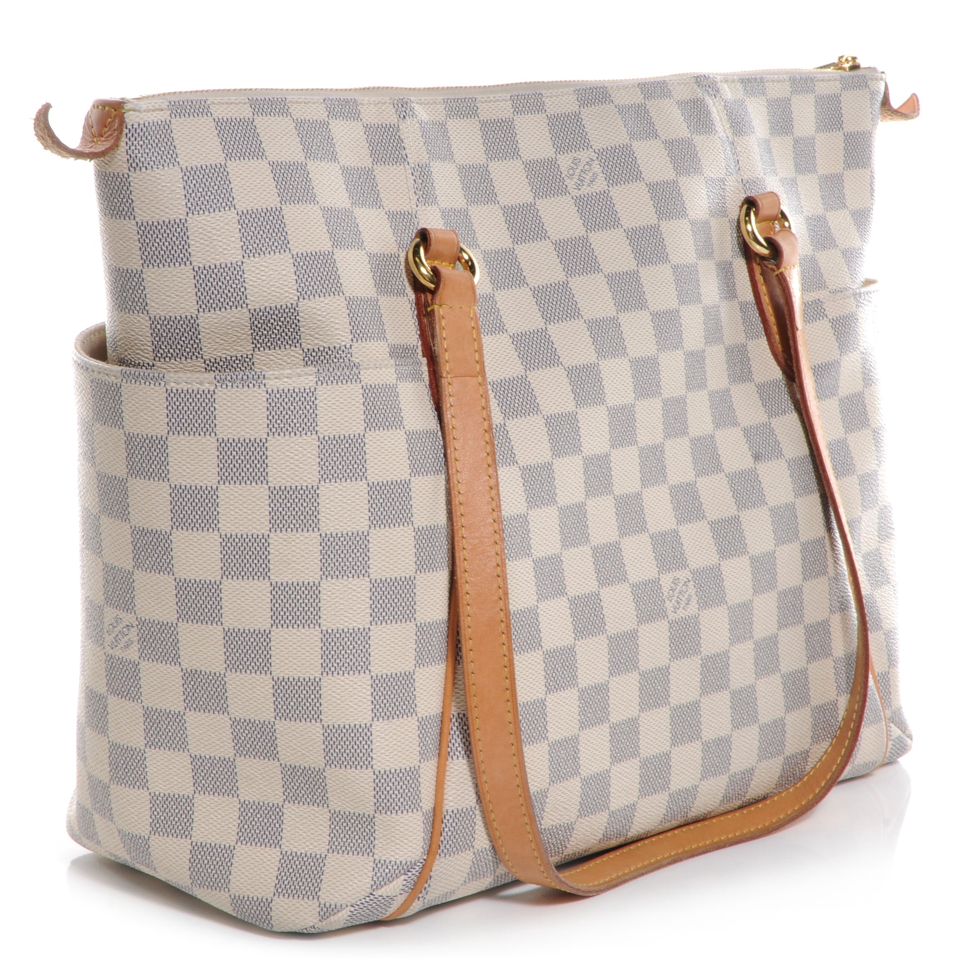 Louis Vuitton Damier Azur Totally MM 3 of 8