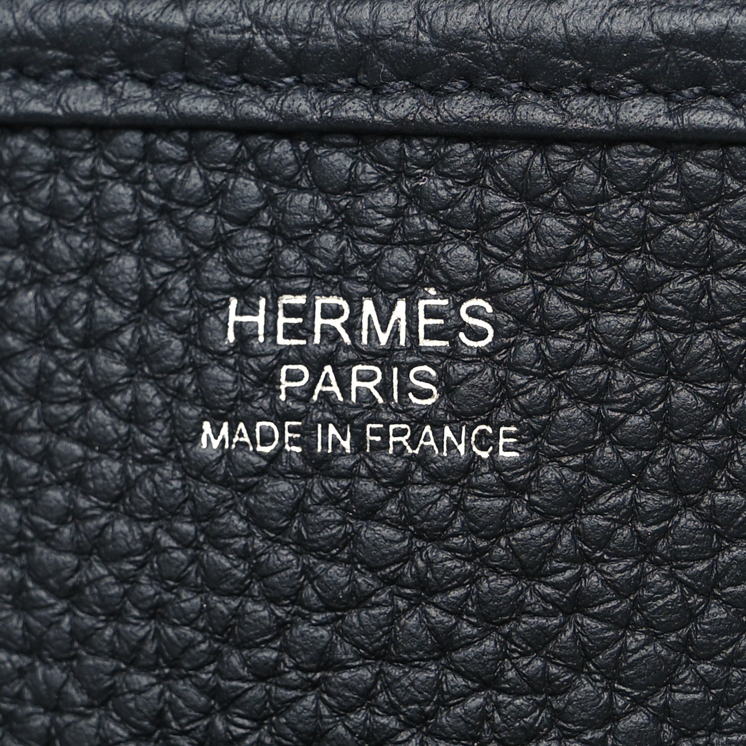 Hermes Taurillon Clemence Evelyne III PM Black 6 of 9